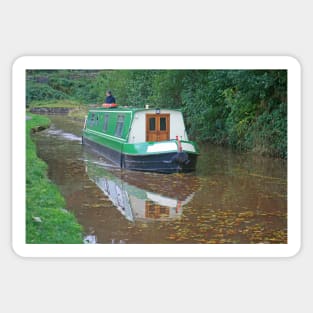 Narrowboat, Monmouthshire & Brecon Canal, October 2021 Sticker